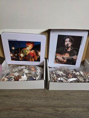 Set of Two (2) 500 Piece Puzzles featuring Suga of BTS